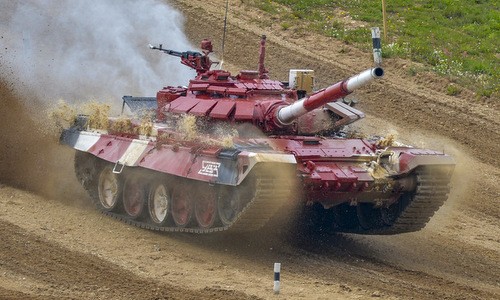 Nga triển khai xe tăng T-72B3 tới quần đảo tranh chấp với Nhật Bản - ảnh 1