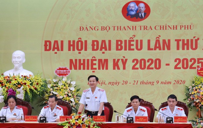 Ông Lê Minh Khái tiếp tục được bầu làm Bí thư Đảng ủy Thanh tra Chính phủ - ảnh 1