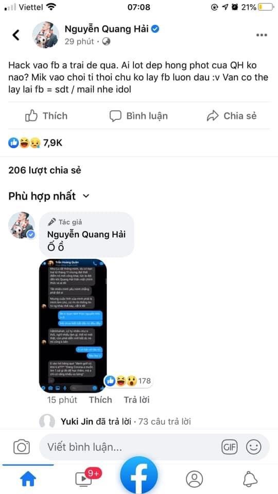 Cộng đồng mạng nhiệt tình