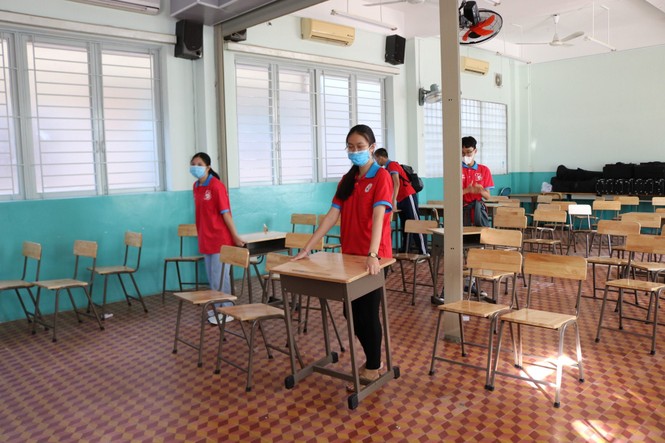 TP.HCM: Sẵn sàng cho kì thi tốt nghiệp THPT diễn ra an toàn trong tình hình dịch COVID-19 - ảnh 1