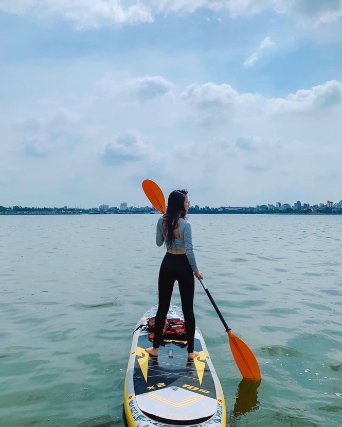 Chèo thuyền SUP Hồ Tây không mới nhưng lạ, bạn đã thử chưa? - ảnh 4