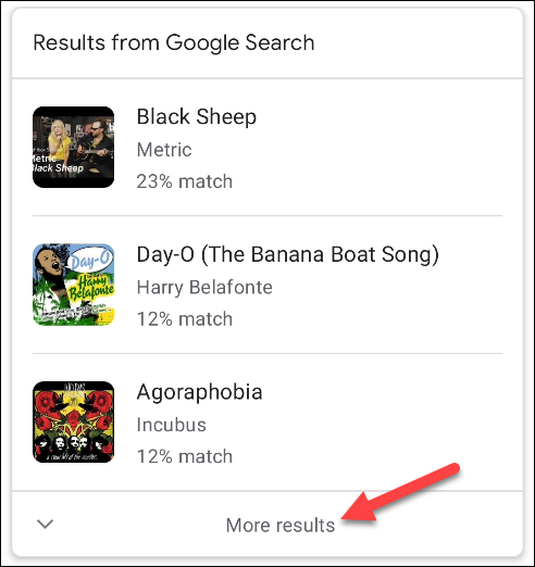 Chỉ cần ngân nga, “chị Google” xử lí nháy mắt tên bài hát qua tính năng