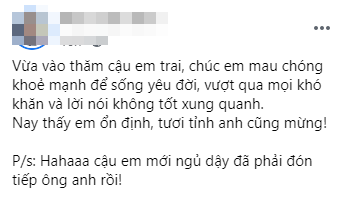 Hoài Lâm đột ngột nhập viện sau khi đăng tải trạng thái lạ trên MXH - ảnh 1