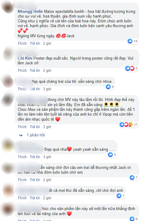 Jack chỉ mới nhá hàng poster MV mới nhưng lại thu về thành tích