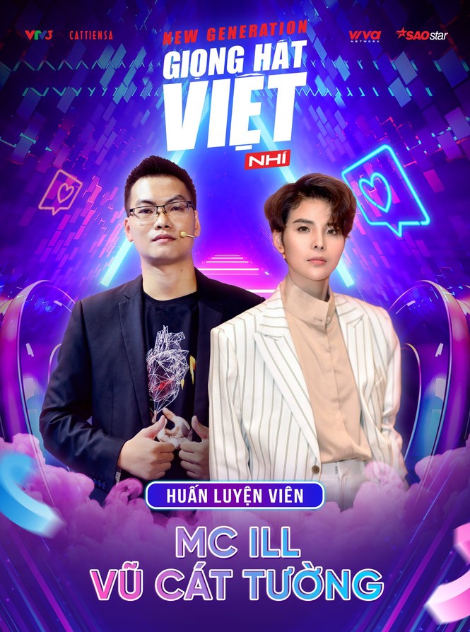 Giọng hát Việt nhí 2021:Lộ diện bô ba cặp đôi HLV khiến netizen phải xuýt xoa - ảnh 3