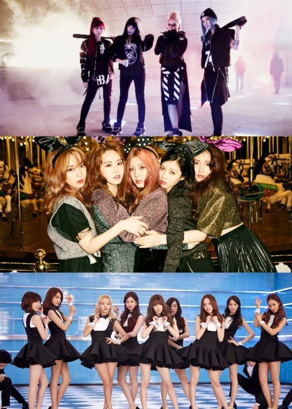 Fan SNSD cùng 2NE1 mở cuộc “funwar” thi cày view cho hai ca khúc cũ - ảnh 1