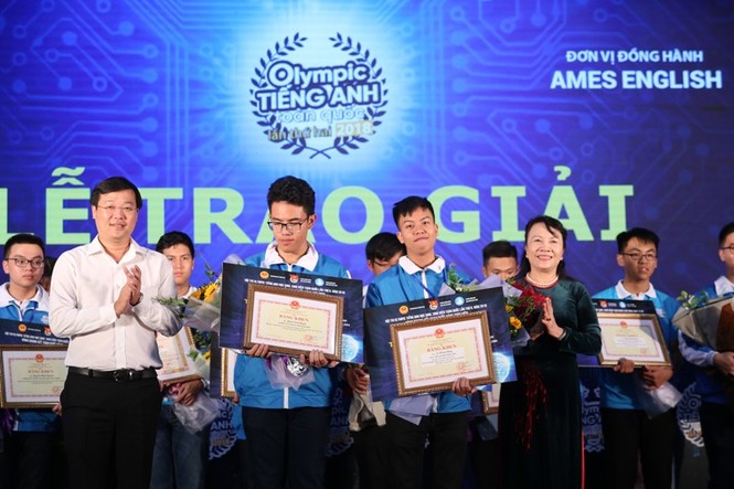 1,5 triệu lượt dự thi Hội thi Olympic tiếng Anh HSSV - ảnh 3