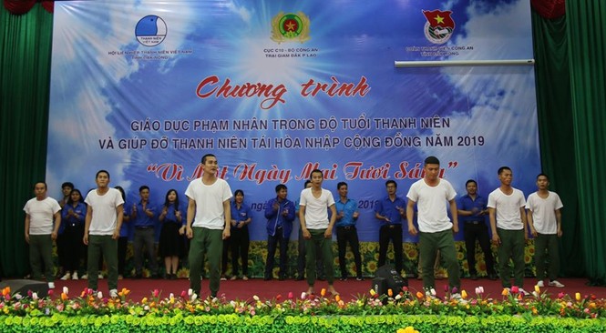 Buổi giao lưu đầy nước mắt của các phạm nhân trẻ tại Đăk P’lao - ảnh 3