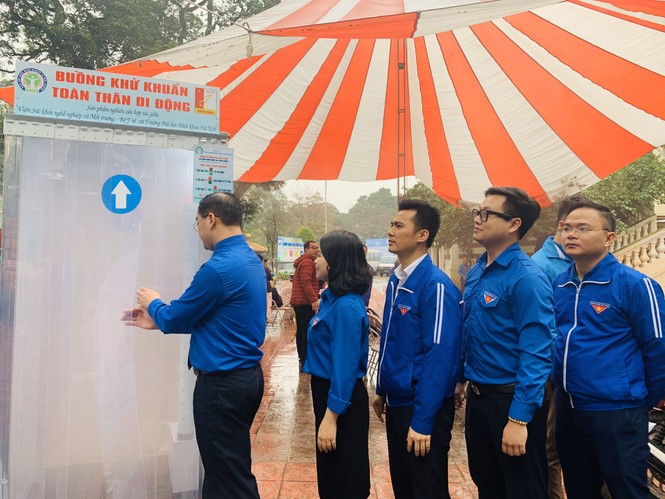 Ấn tượng cầu truyền hình Ngày đoàn viên của tuổi trẻ Thủ đô - ảnh 1