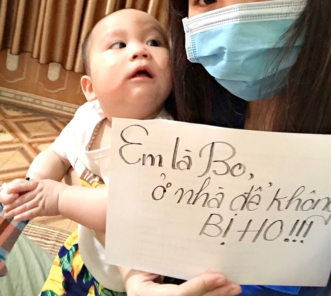 Thú vị trào lưu thử thách ảnh chiến thắng COVID-19 - ảnh 8