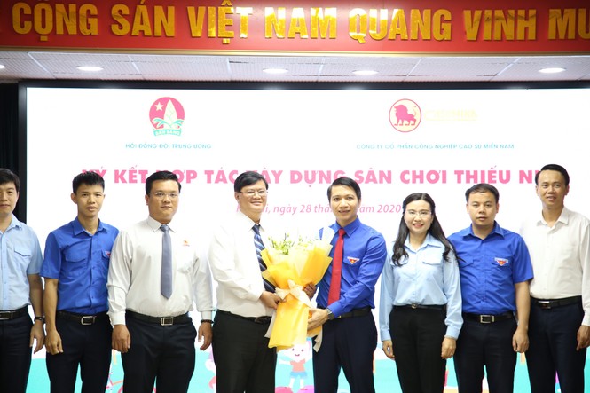 10 tỷ đồng xây dựng 45 sân chơi cho thiếu nhi - ảnh 1