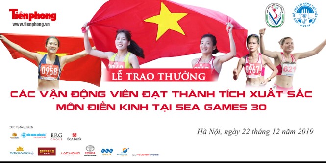 Tặng thưởng VĐV điền kinh giành thành tích cao tại SEA Games 30 - ảnh 1