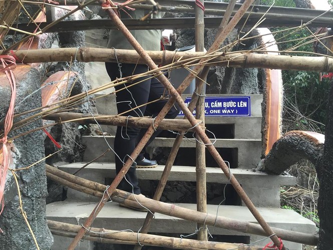 Cận cảnh tháo dỡ công trình 'khủng' xâm phạm di sản Tràng An - ảnh 6