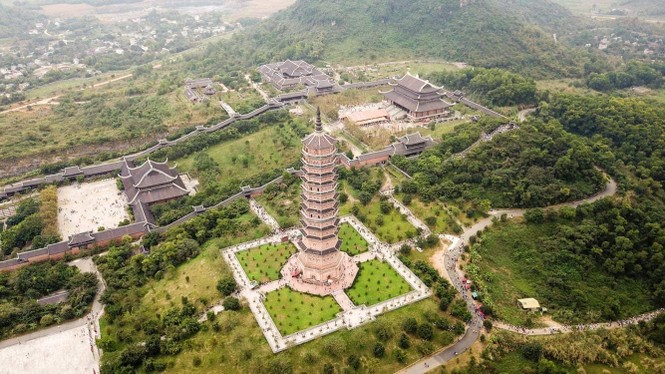 Rực rỡ lễ hội hoa xuân Bái Đính những ngày đầu năm - ảnh 5