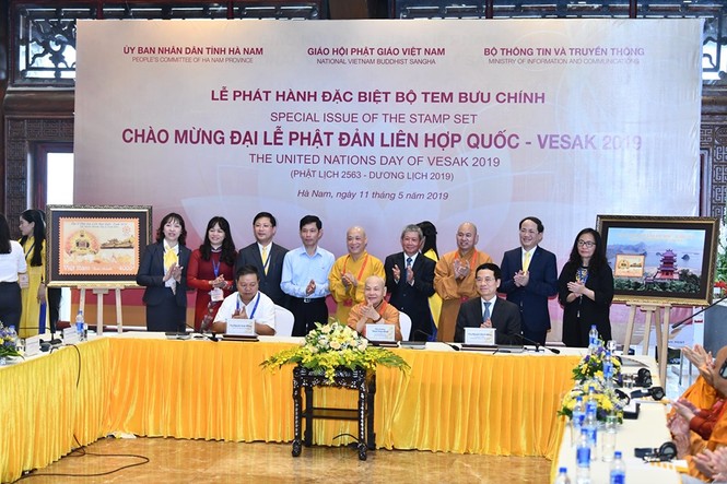 Bộ tem chào mừng Đại lễ Vesak 2019 có gì đặc biệt? - ảnh 1
