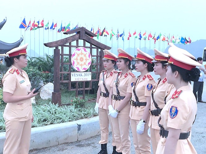 Những ‘bông hồng thép’ ở Đại lễ Vesak - ảnh 3