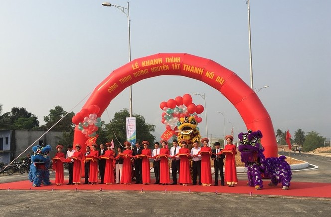 Đà Nẵng khánh thành tuyến đường kết nối cửa ngõ Tây Bắc - ảnh 1