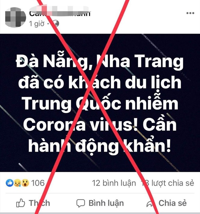 Bác thông tin có người nhiễm virus Corona tại thành phố Đà Nẵng - ảnh 1