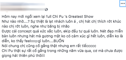 Ngoài chuyện tình cảm ồn ào, khán giả đọng lại gì khi xem “Chi Pu’s Greatest Show”? - ảnh 6