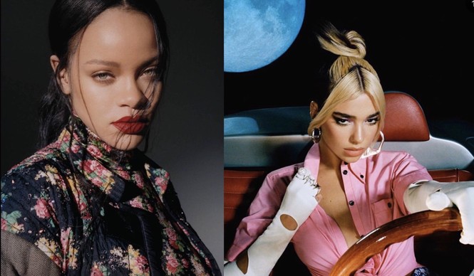 “nữ hoàng kem trộn” Rihanna feat em gái Dua Lipa tấn công - ảnh 5