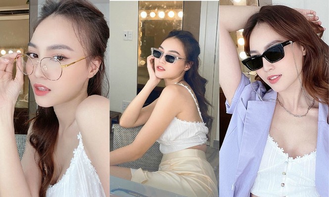 Ninh Dương Lan Ngọc nhập hội sao Việt khoe kính Jennie, cô sở hữu tới 3 mẫu trong BST này - ảnh 5