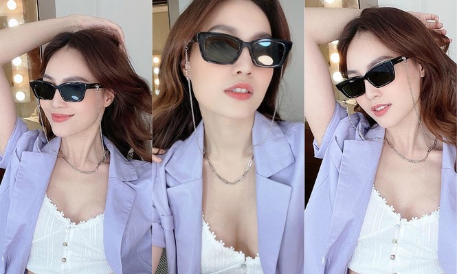 Ninh Dương Lan Ngọc nhập hội sao Việt khoe kính Jennie, cô sở hữu tới 3 mẫu trong BST này - ảnh 4