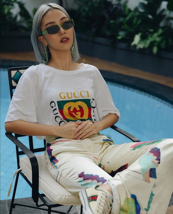 Sắc trắng đổ bộ thời trang sao Việt tuần qua: Các kiểu crop-top tiếp tục lên ngôi - ảnh 7