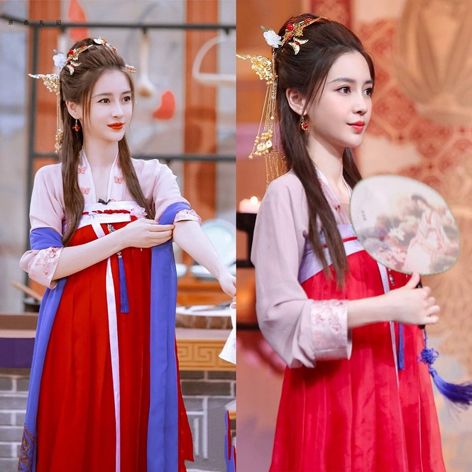 Tạo hình cổ trang của Angela Baby trong show Xảo Thủ Thần Thám xinh như một