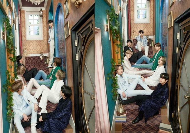 BTS tung bộ ảnh “gia đình” cực nhí nhố nhân sự kiện FESTA 2020 của nhóm - ảnh 7