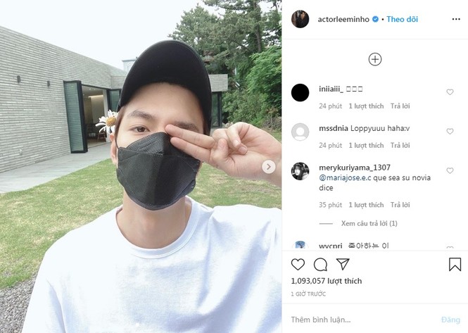 Đạt tốc độ like khủng chỉ sau 30 phút, chỉ có thể là “boy over flower” Lee Min Ho - ảnh 4