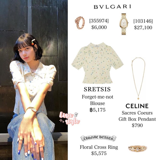 Netizen phát hiện Lisa đã từng đeo trang sức của BVLGARI trị giá 1,7 tỉ đồng từ năm ngoái - ảnh 2