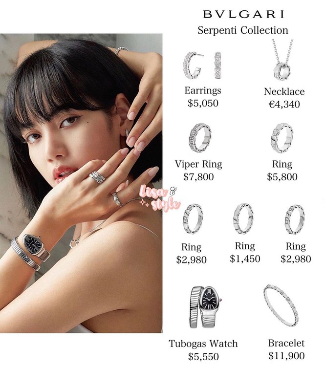 Netizen phát hiện Lisa đã từng đeo trang sức của BVLGARI trị giá 1,7 tỉ đồng từ năm ngoái - ảnh 6