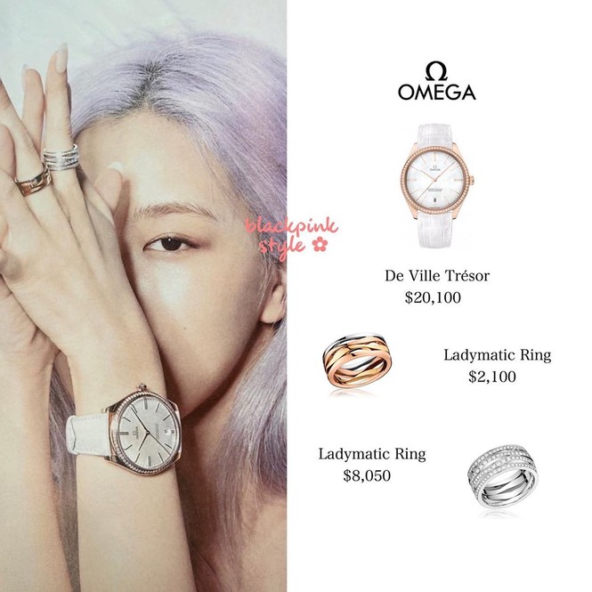 Bóc giá loạt phụ kiện đỉnh cao của Rosé