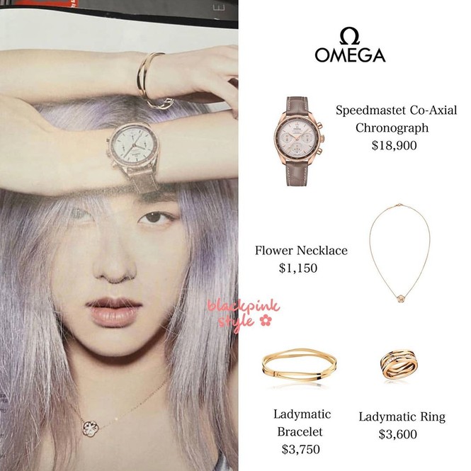 Bóc giá loạt phụ kiện đỉnh cao của Rosé