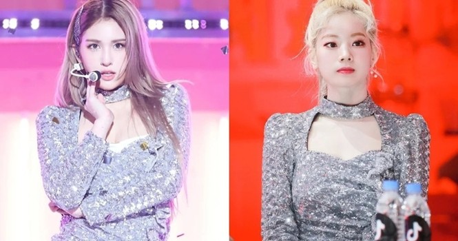Màn “đụng hàng” váy lấp lánh của Jeon Somi và Dahyun (TWICE), ai được khen nhiều hơn? - ảnh 8