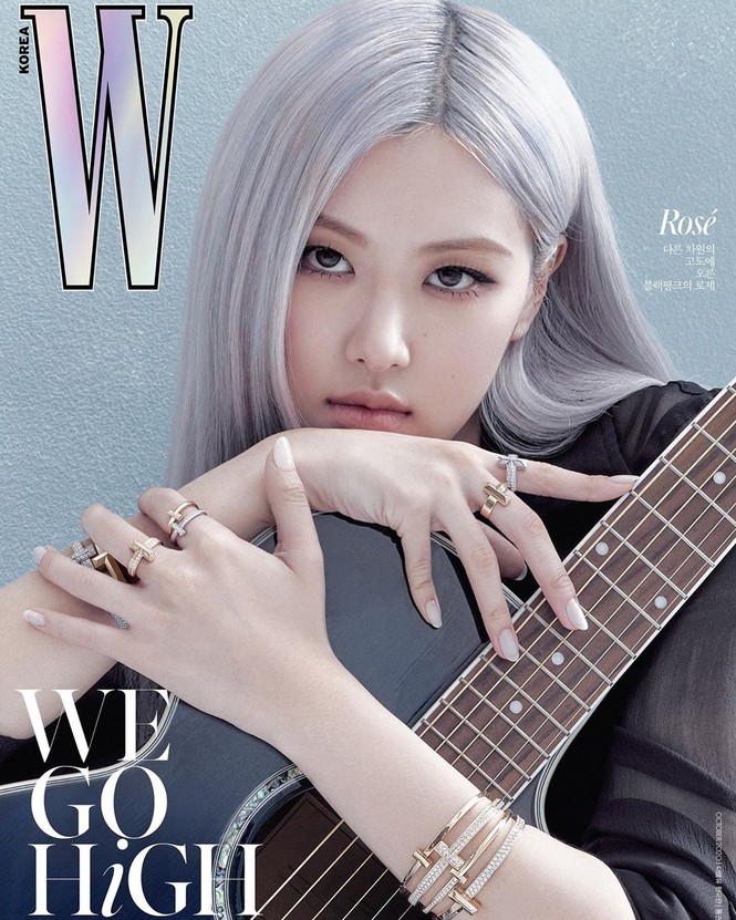 Rosé BLACKPINK xinh đẹp như một bông hồng kiêu sa trên bìa tạp chí W Hàn tháng 10 - ảnh 2