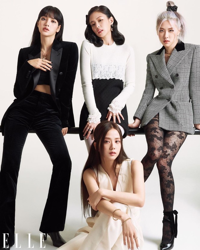 Ngạc nhiên chưa, một trong các set đồ của Lisa BLACKPINK trên ELLE Mỹ là đồ dành cho nam - ảnh 1