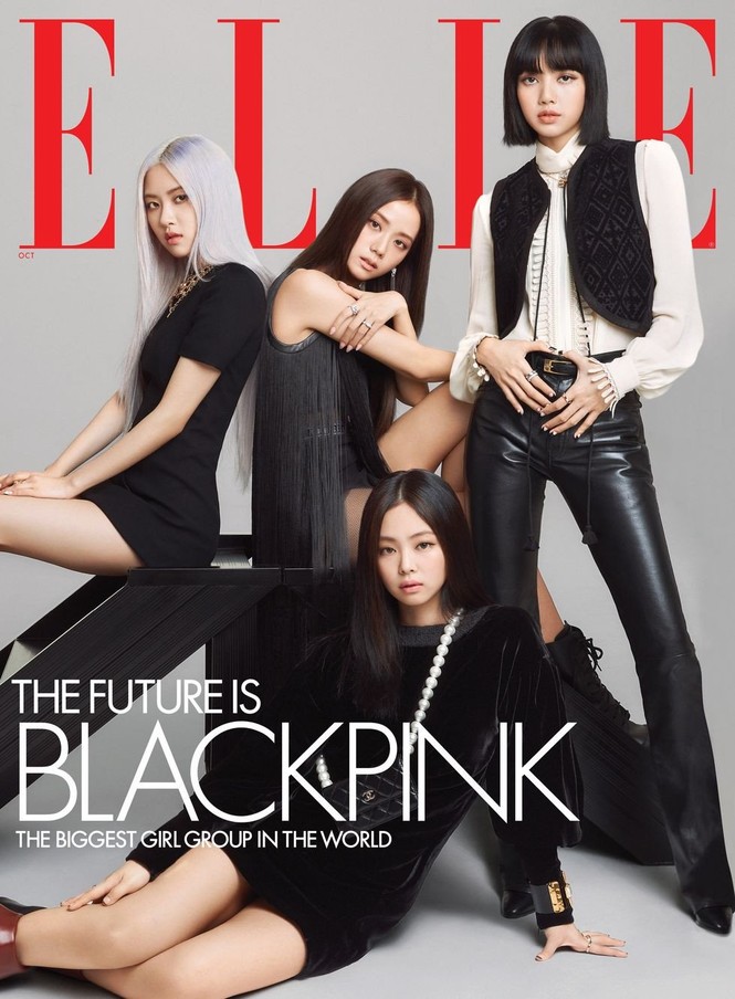 Lên bìa ELLE Mỹ tháng 10, bốn cô gái vàng K-Pop khẳng định “Tương lai chính là BLACKPINK” - ảnh 2