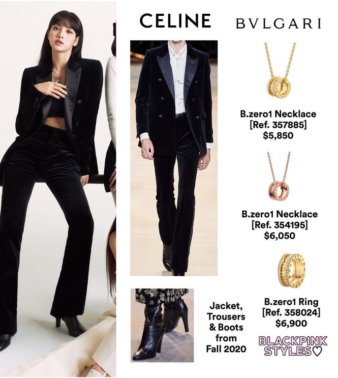 Ngạc nhiên chưa, một trong các set đồ của Lisa BLACKPINK trên ELLE Mỹ là đồ dành cho nam - ảnh 2