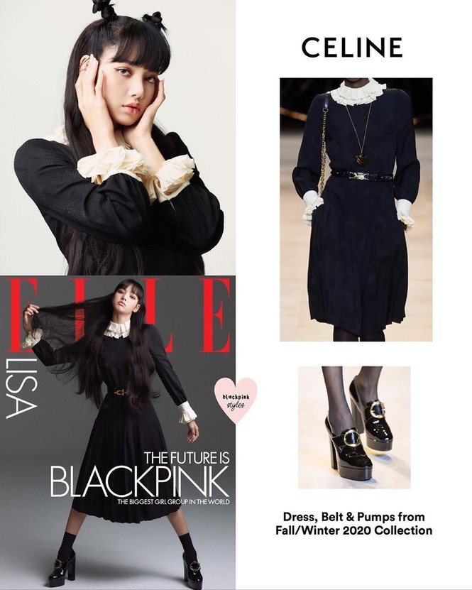 Ngạc nhiên chưa, một trong các set đồ của Lisa BLACKPINK trên ELLE Mỹ là đồ dành cho nam - ảnh 4
