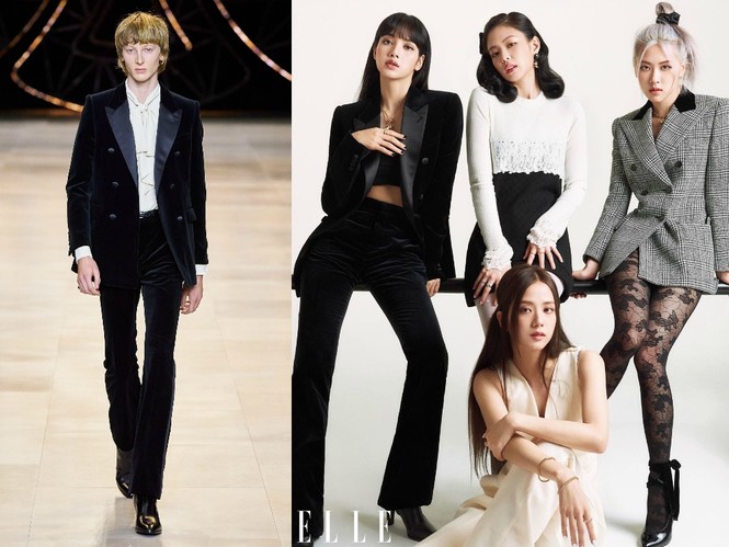 Ngạc nhiên chưa, một trong các set đồ của Lisa BLACKPINK trên ELLE Mỹ là đồ dành cho nam - ảnh 3