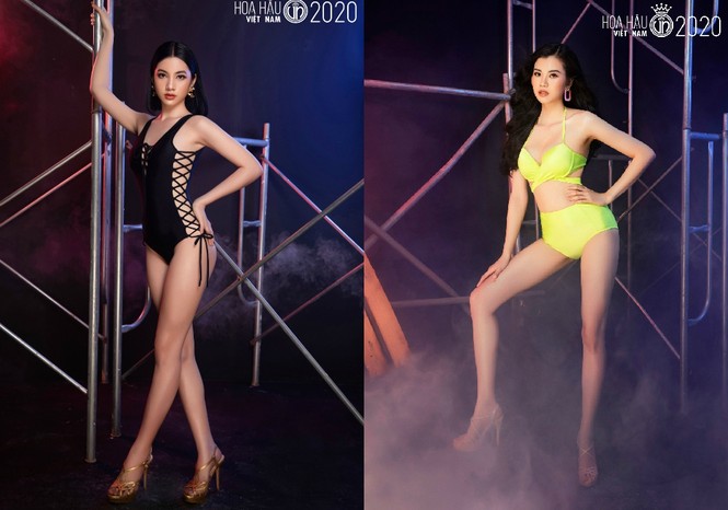 Dàn thí sinh Top 60 Hoa Hậu Việt Nam 2020 khoe chân dài miên man với bikini nóng bỏng - ảnh 8
