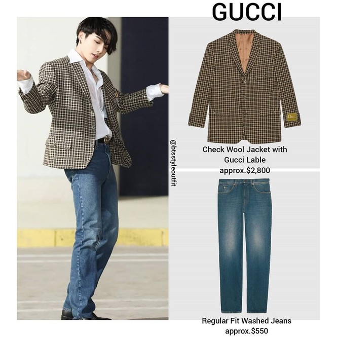Chỉ có thể là Jung Kook (BTS), mặc đồ đẹp đến mức người nổi tiếng cũng muốn “cheap moment” - ảnh 2
