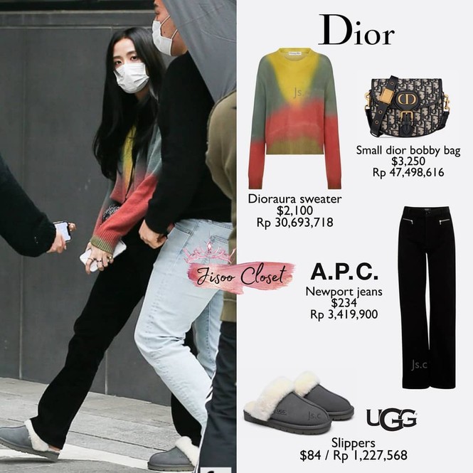 BLACKPINK gây sốc vì mặc trang phục hàng ngày siêu xa xỉ, choáng nhất là áo khoác của Lisa - ảnh 3
