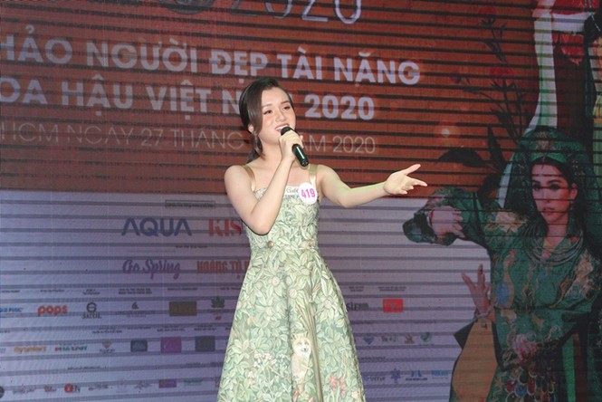 Top 35 Hoa Hậu Việt Nam 2020 trình diễn nhiều sở trường ấn tượng trong phần thi Tài năng - ảnh 10