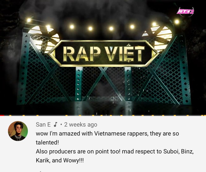 Nhà sản xuất Show Me The Money bất ngờ bình luận bên dưới đoạn video tập 1 Rap Việt - ảnh 1