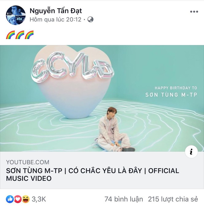 Sơn Tùng M-TP hỏi