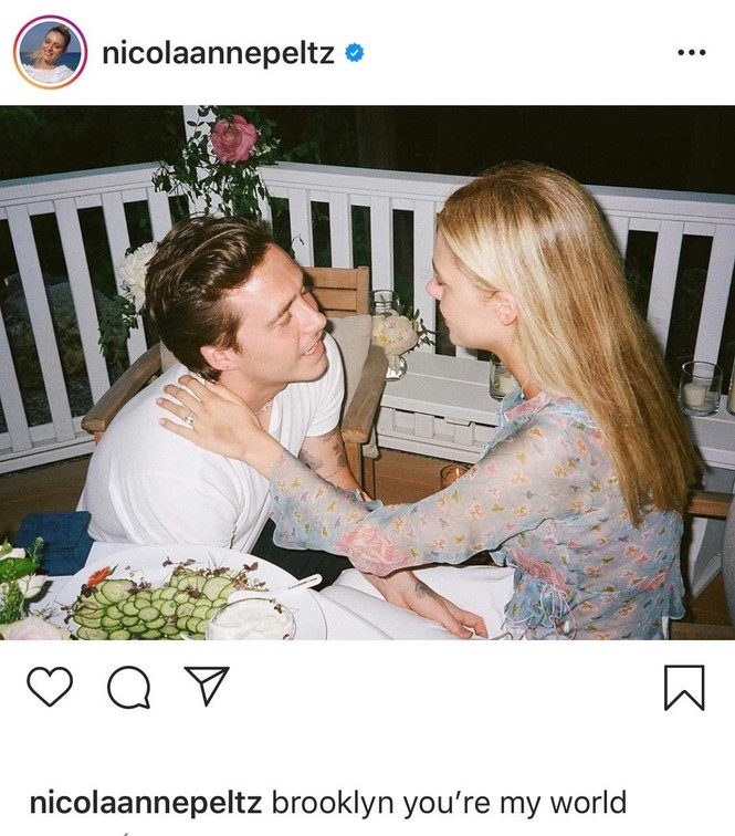 Brooklyn Beckham chia sẻ hình ảnh cầu hôn Nicola Peltz - ảnh 2