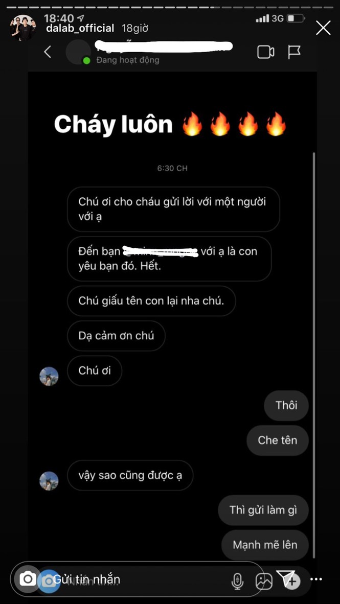 Da LAB giúp fan chuyển lời yêu thương đến...crush - ảnh 1