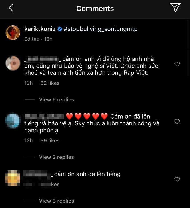 Karik, H'Hen Niê bảo vệ Sơn Tùng trước làn sóng bắt nạt vô lí của netizen Hàn - ảnh 4
